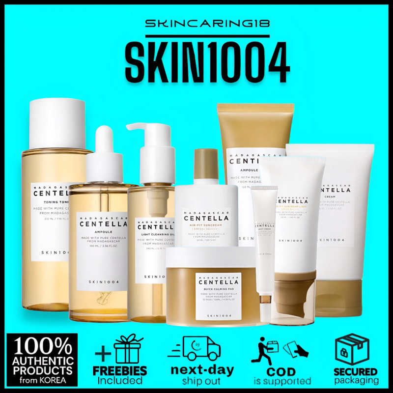 SKIN1004 Madagascar Centella (Toner | Ampoule | Cleanser | Cream | Oil ...