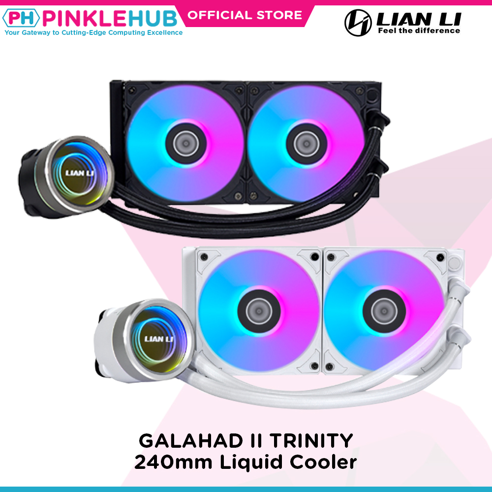 Lian Li Galahad II Trinity 240 mm AIO CPU Liquid Cooler ARGB daisy ...