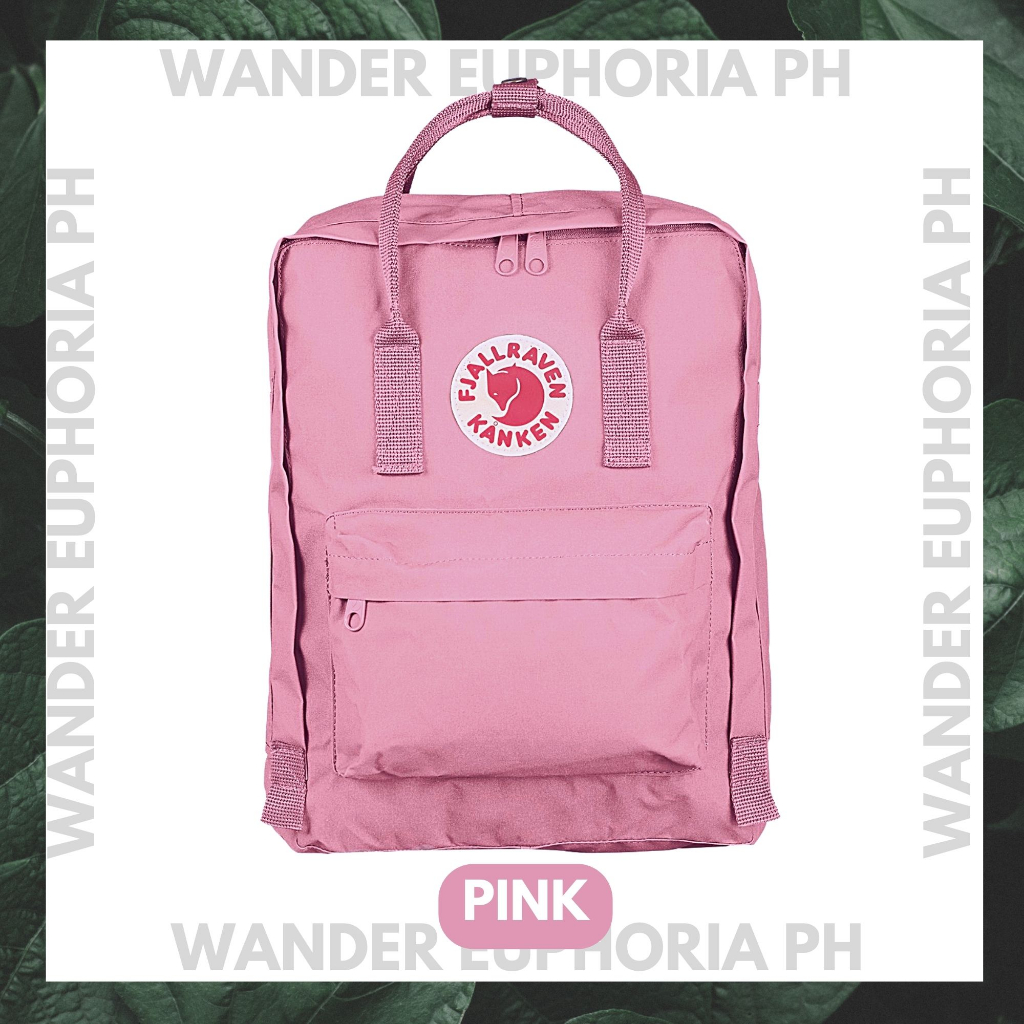 Fjallraven Kanken Backpack in PINK BIG MINI CLASSIC Size Shopee Philippines