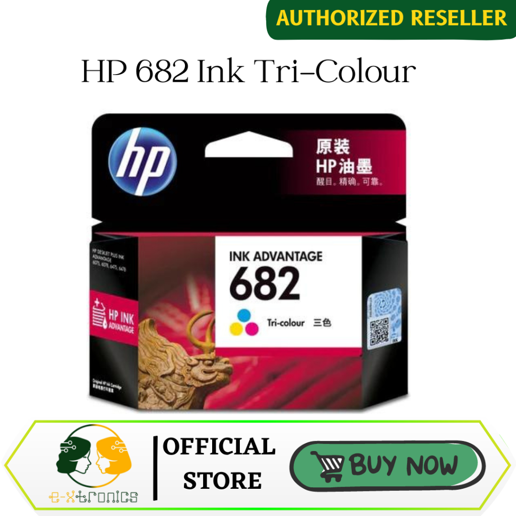 HP Genuine 682 Ink Tri-color | Shopee Philippines