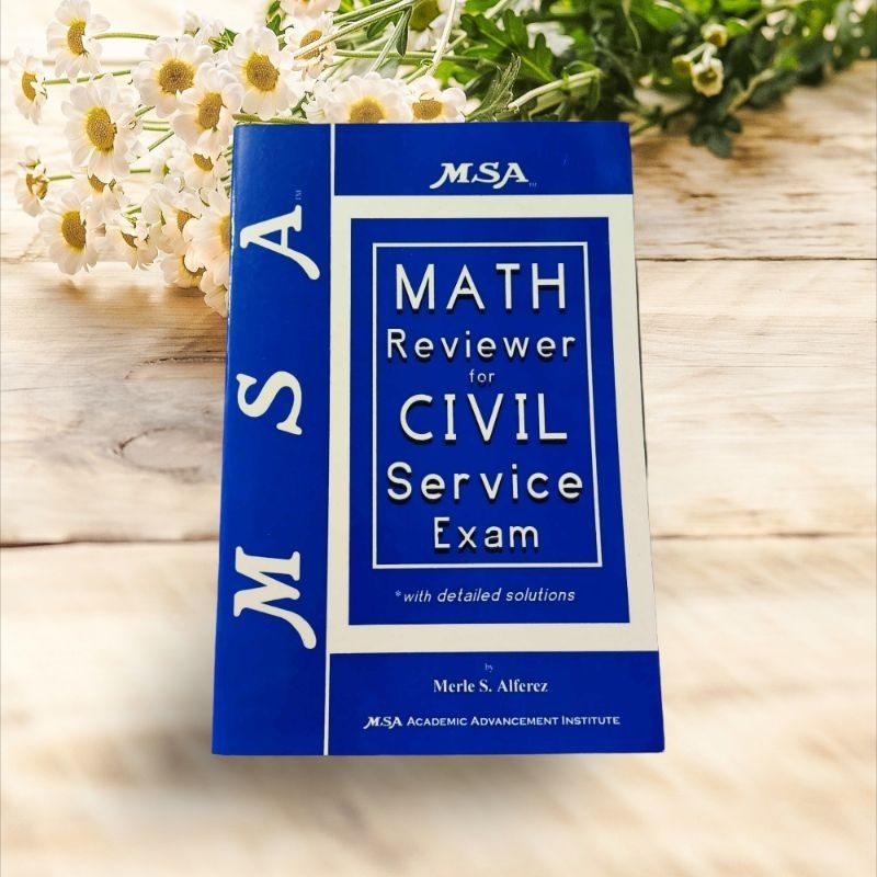 MSA MATH Reviewer for CIVIL Service Exam with detailed solutions ...