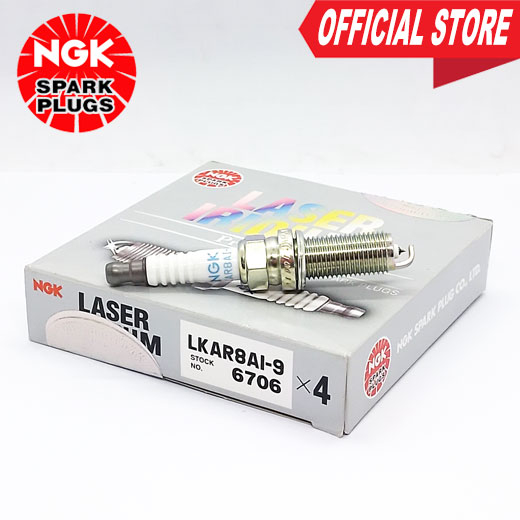NGK LKAR8AI9 Laser iridium Spark Plug for Kawasaki Dominar 400, Rouser