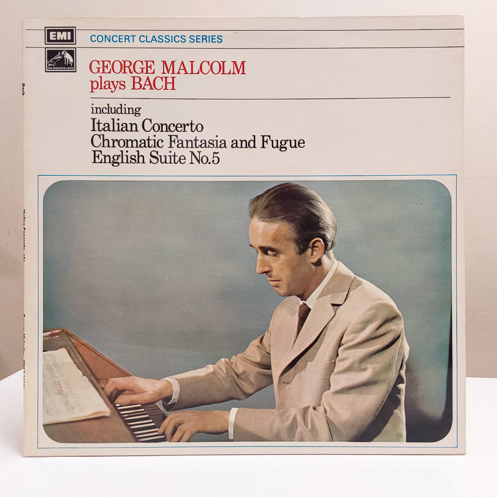 George Malcolm Plays Bach (LP Vinyl Record/Classical) | Shopee Philippines