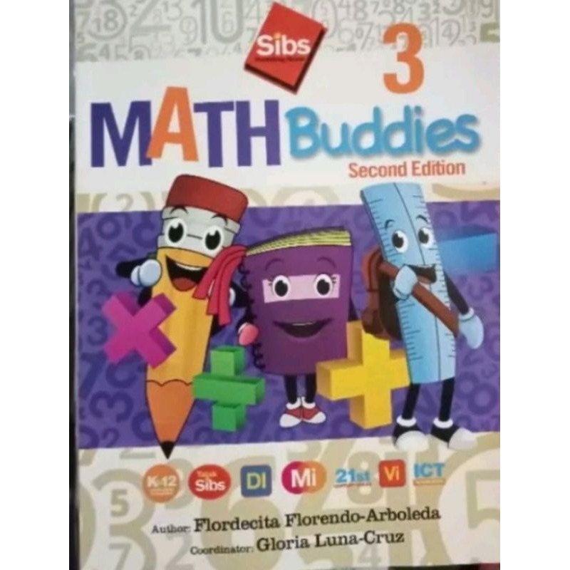 Math Buddies grade 3 Second Edition Sibs new | Shopee Philippines