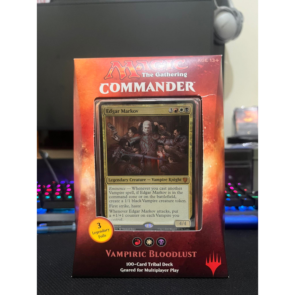 Magic The Gathering Commander 2017 Precon Set Edgar Markov The Ur
