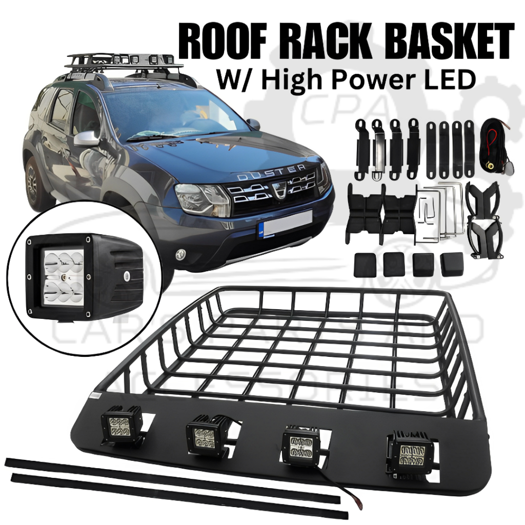 OC Universal Roof Rack Basket Car Luggage Carrier Steel Cage Vehicle ...