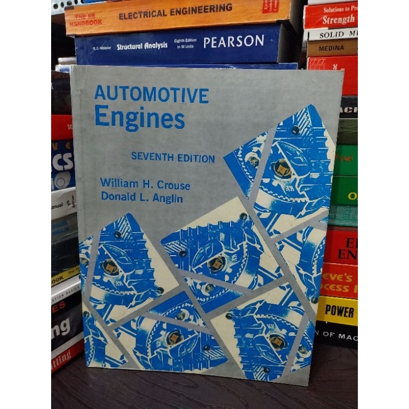 Automotive Engines Book by: crouse | Shopee Philippines