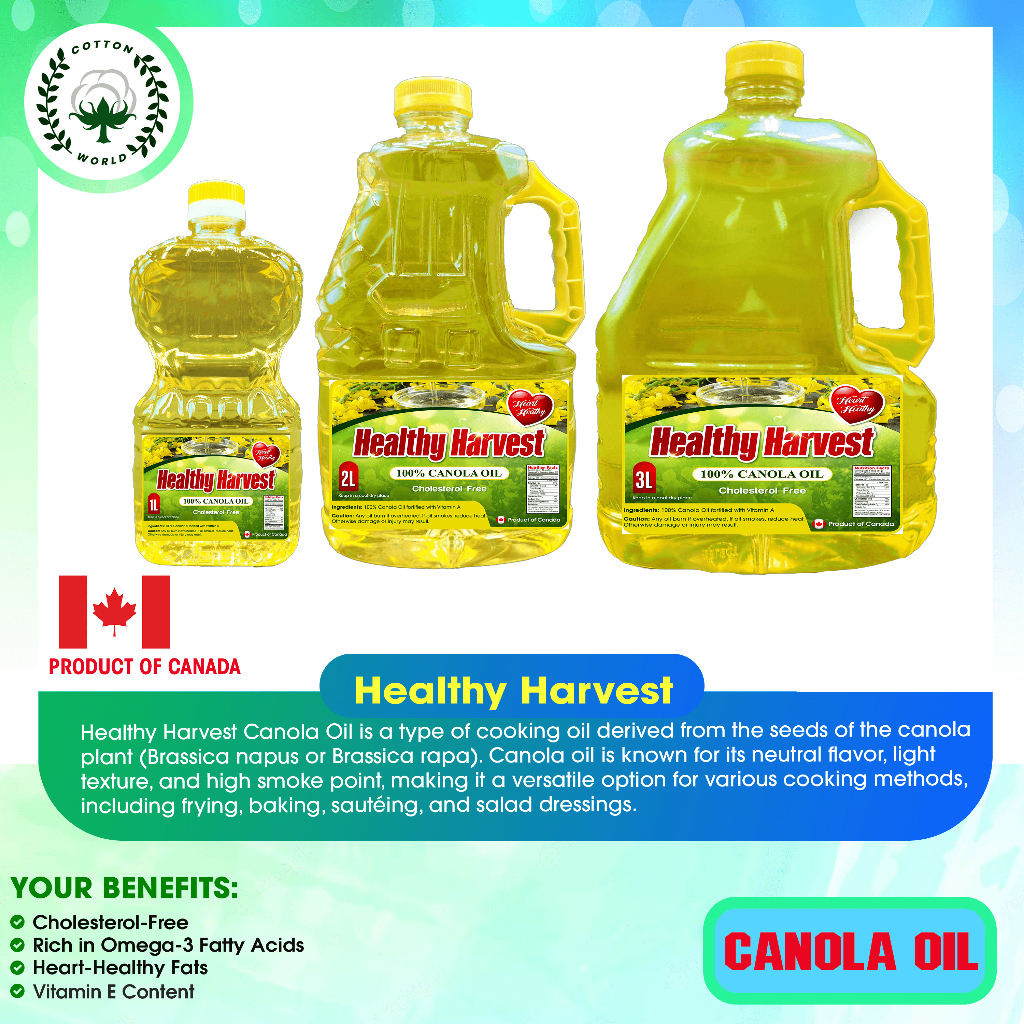 Healthy Harvest Canola Oil Shopee Philippines