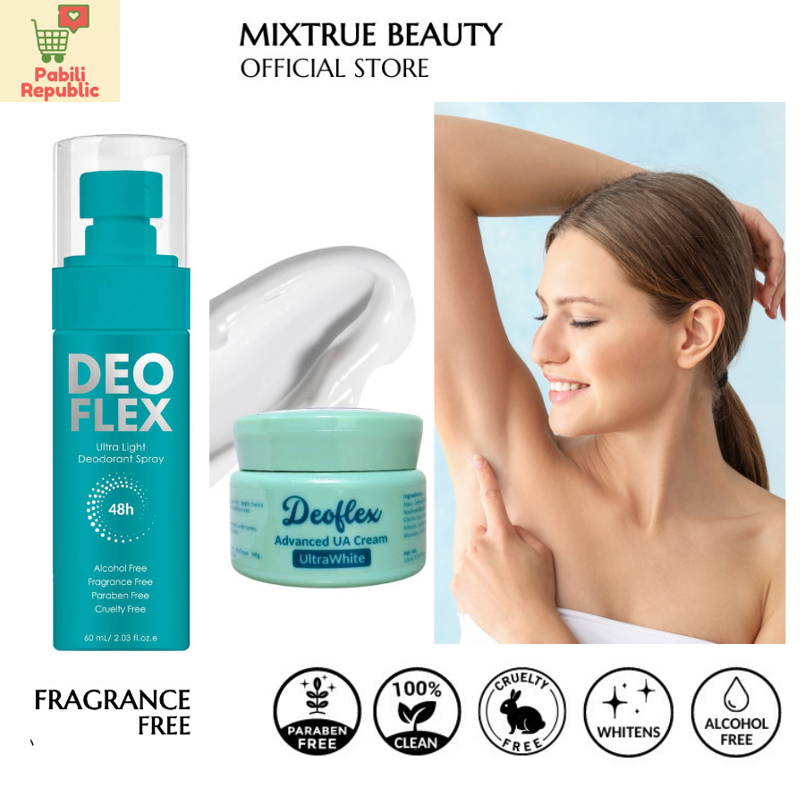 Deoflex Duo, Ultimate Underarm Whitening 48 Hrs Protection Deodorant for men & women Fragrance