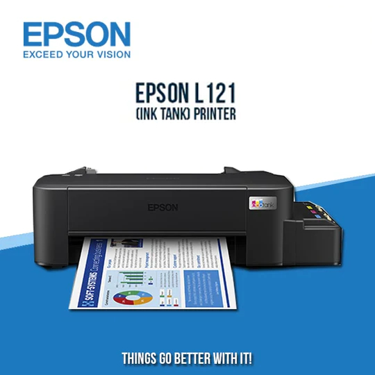 Epson L121 A4 Ink Tank System Colored Printer Singel Function Shopee Philippines 9620
