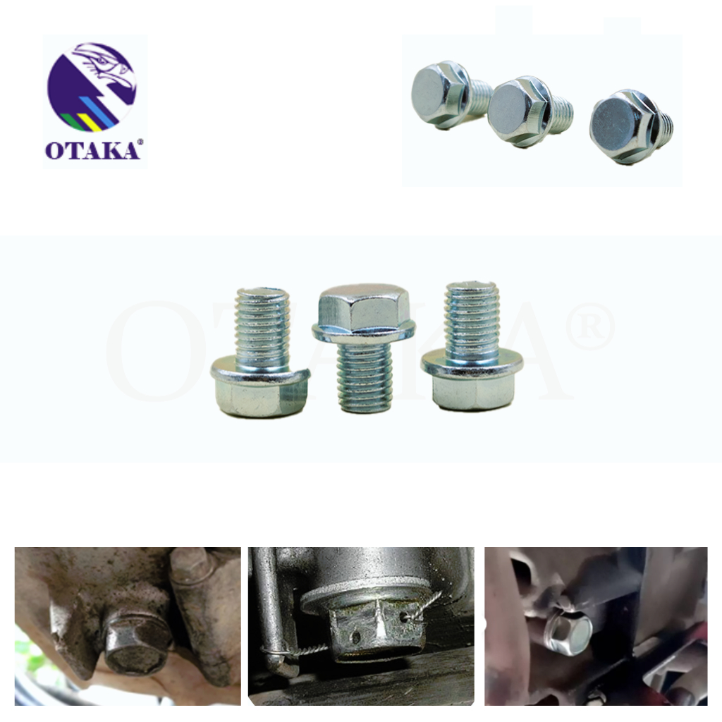 OTAKA MOTORCYCLE DRAIN PLUG FOR XRM (JAPAN QUALITY) Shopee Philippines