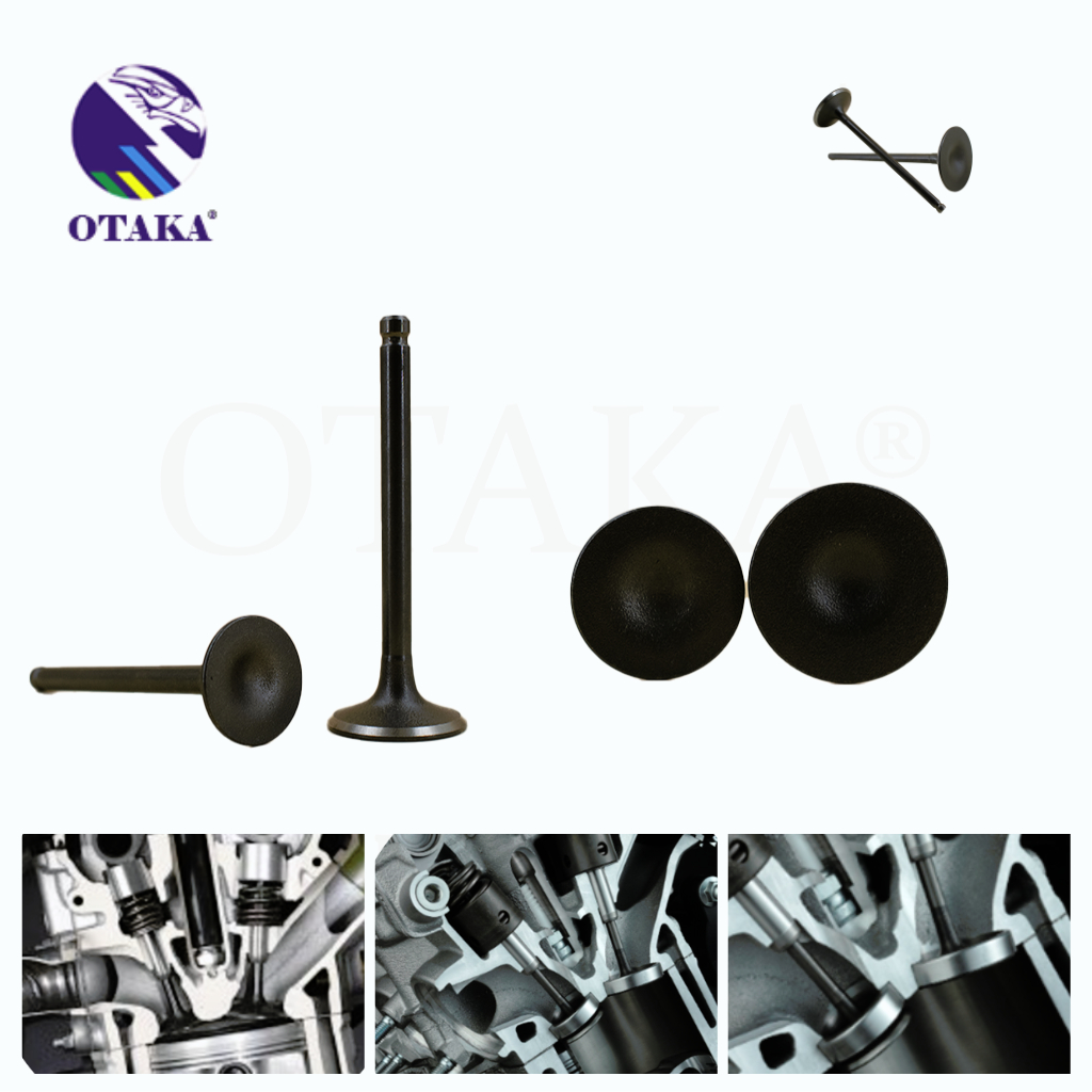 OTAKA MOTORCYCLE ENGINE VALVE (INTAKE & EXHAUST VALVE) BC175/BEAT/CB110