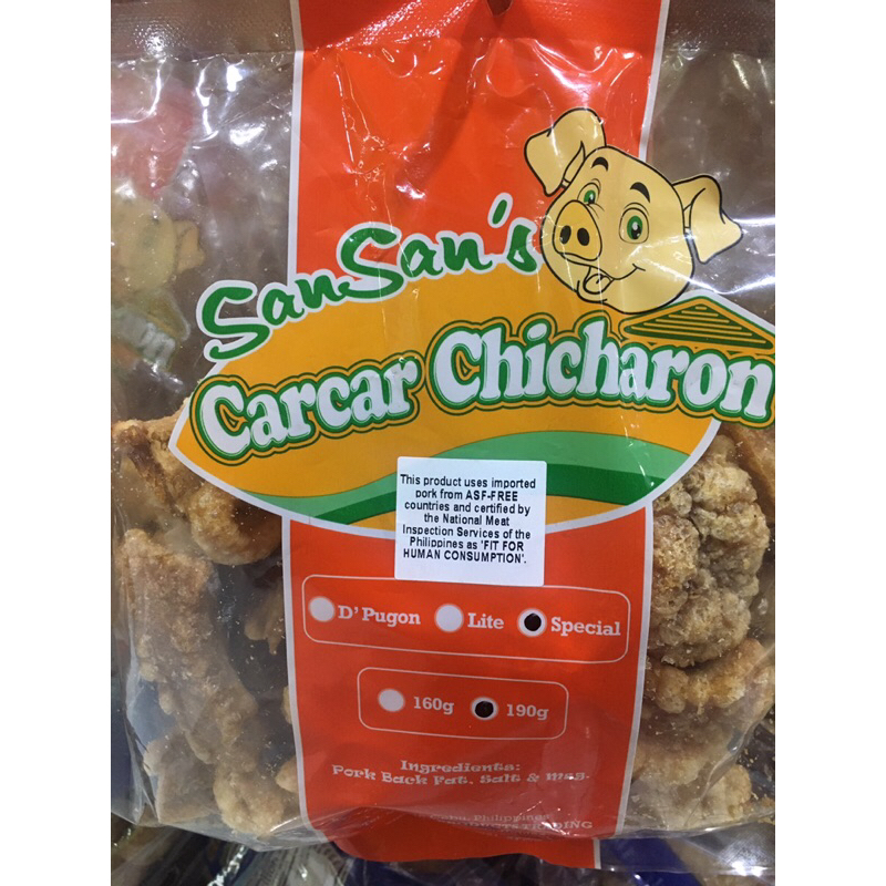 Carcar Chicharon Special 190g Cebu Chicharon | Shopee Philippines