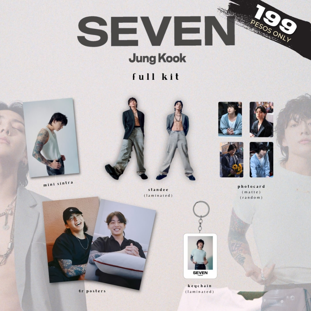JUNGKOOK Bias Box: SEVEN KIT ver. | Shopee Philippines