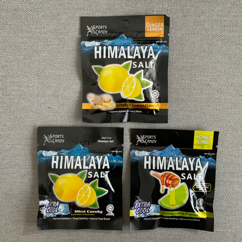 Himalayan Salt Lemon Ginger Honey Lime Sports Candy Shopee Philippines