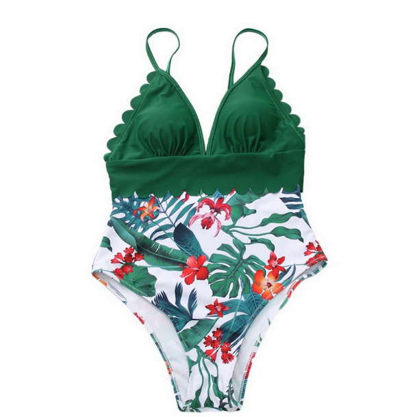 Swimsuit For Women One Piece Swimsuit Lady Padded Swimwear New Bikini