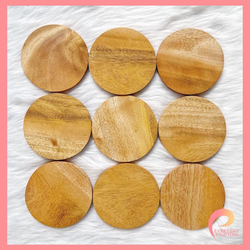 Plain Round Wood Ref Magnet ( Premium Wood only - magnet not included ...