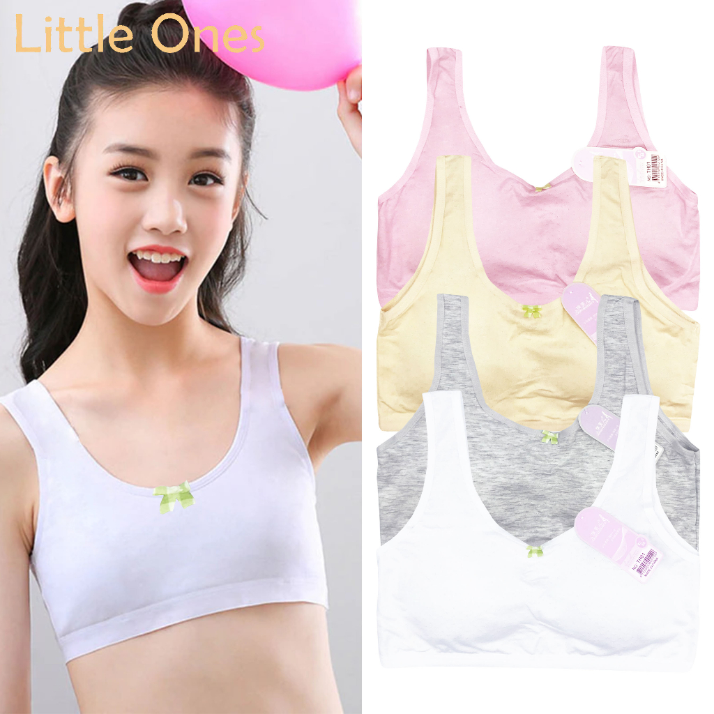 Little Ones #TH01 U-Shape Teens Sando Bra Plain Design Girls Sando Bra ...