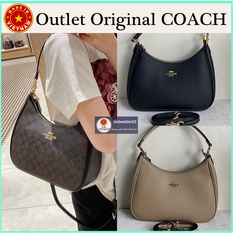 COACH Teri Hobo 29CM Ladies Shoulder Bags Leather Messenger Bags ...