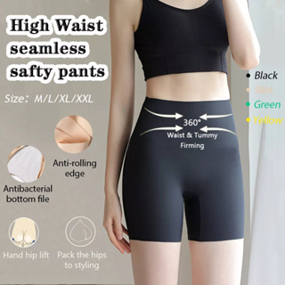 Safety Shorts Breathable Super Stretch Summer Women Seamless High Waist  Slimming Underwear Panties for Shopping