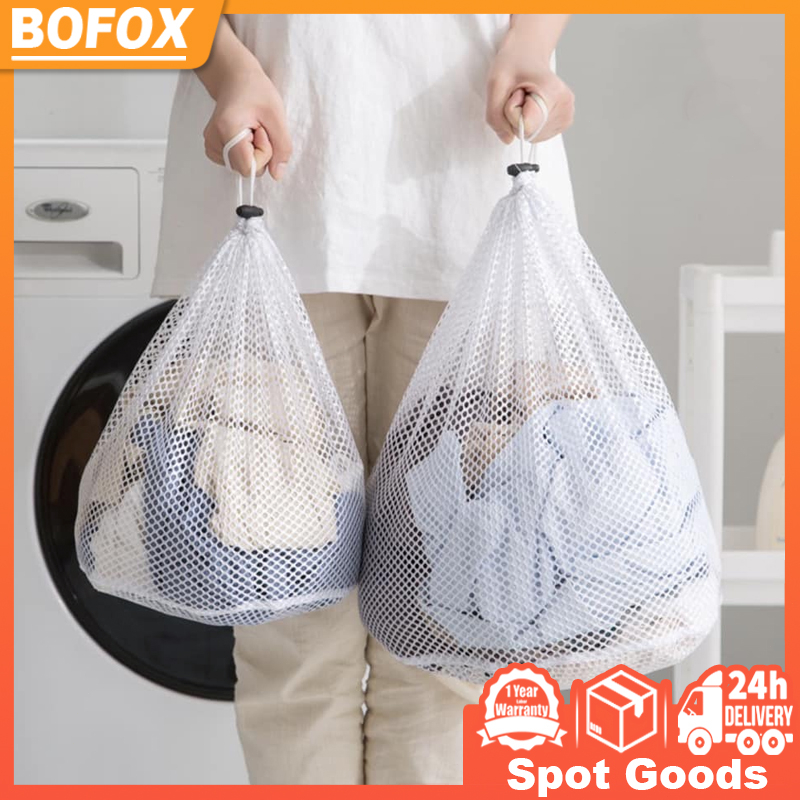 Foldable mesh laundry bag household clothes laundry care accessories