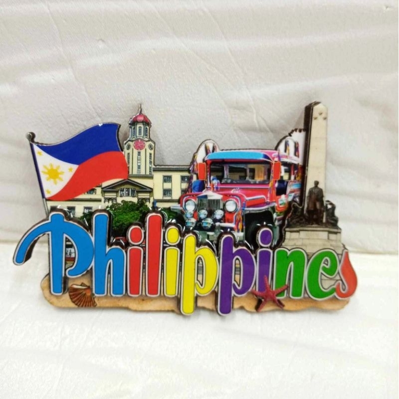 Philippines Wooden Ref Magnet Souvenir Collection Shopee Philippines