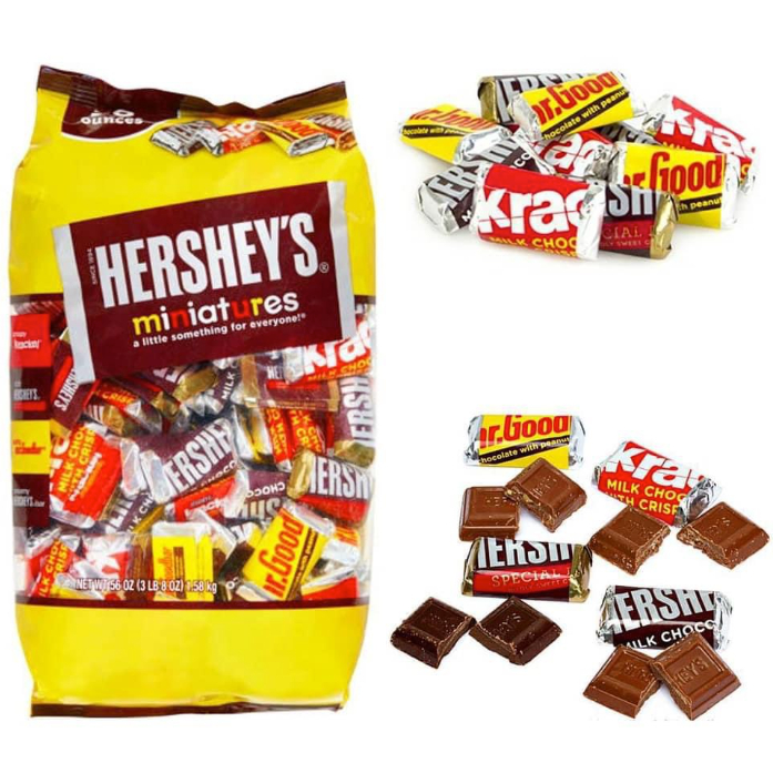 HERSHEY'S Miniatures Assorted Chocolate (56oz) Shopee Philippines