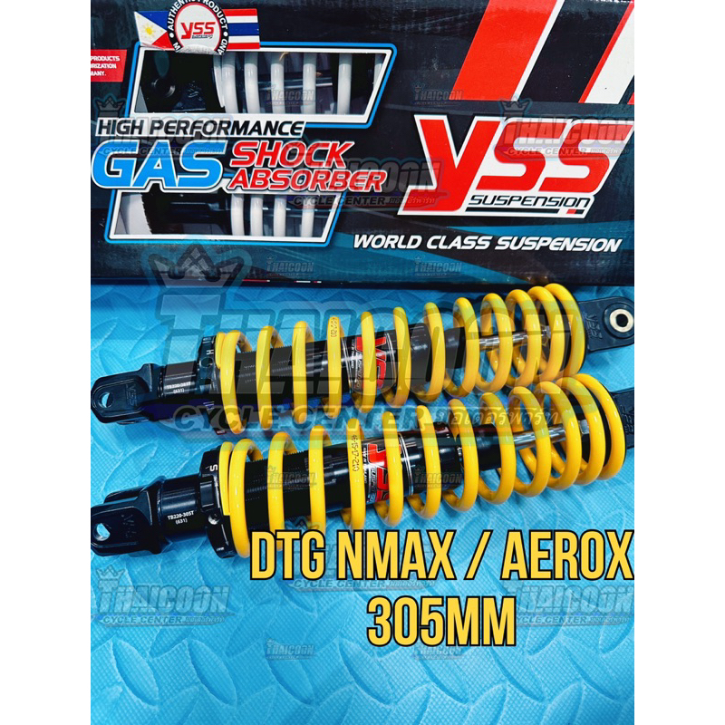 YSS DTG Shocks Nmax V2 / Aerox V1 & V2 305mm | Shopee Philippines