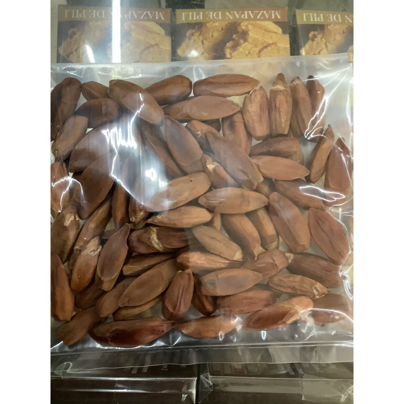 Pili Nuts UNSHELL Raw with skin Fresh From Bicol Pili Farm sold per ...