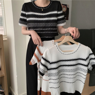 telfar+black+and+off-white+striped+long+sleeve+t-shirt - Best Prices and  Online Promos - Mar 2024