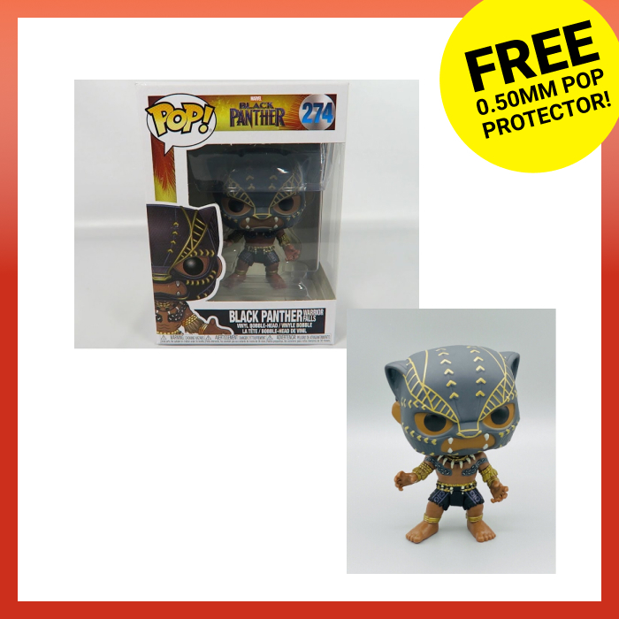 Funko pop black hot sale panther warrior falls