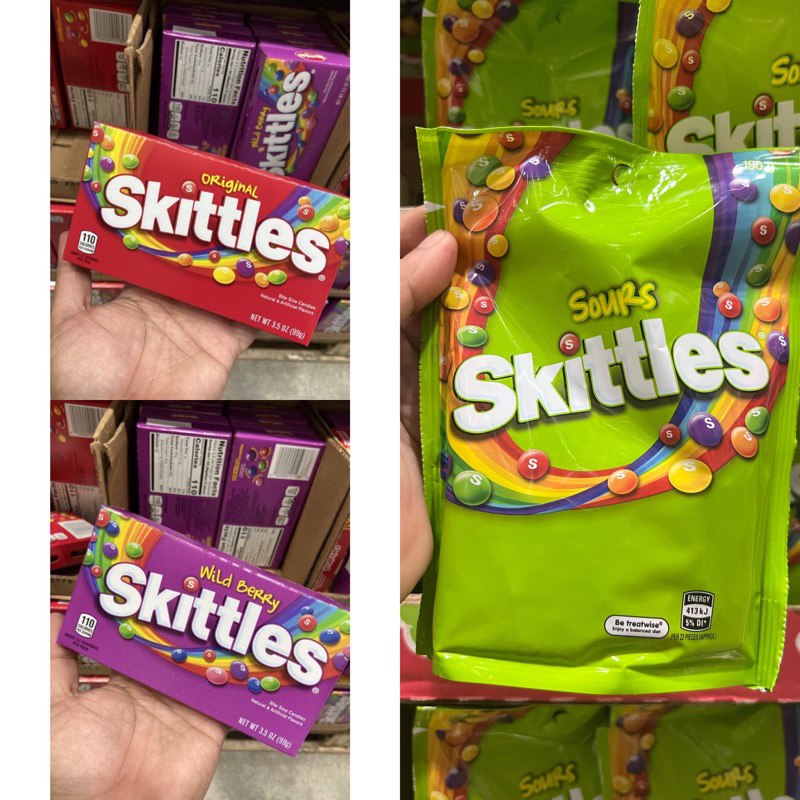 SKITTLES CANDY ALL VARIANTS Shopee Philippines