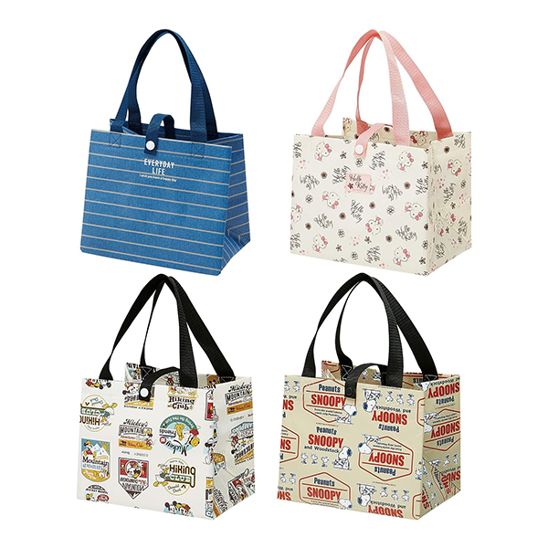 Skater Lunch Bag Convenience Bento Hello Kitty Sanrio Snoopy Disney