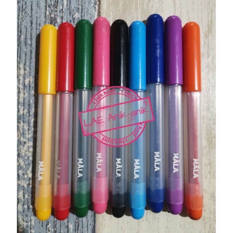 MALA Color Pen Set (9pcs) | Shopee Philippines