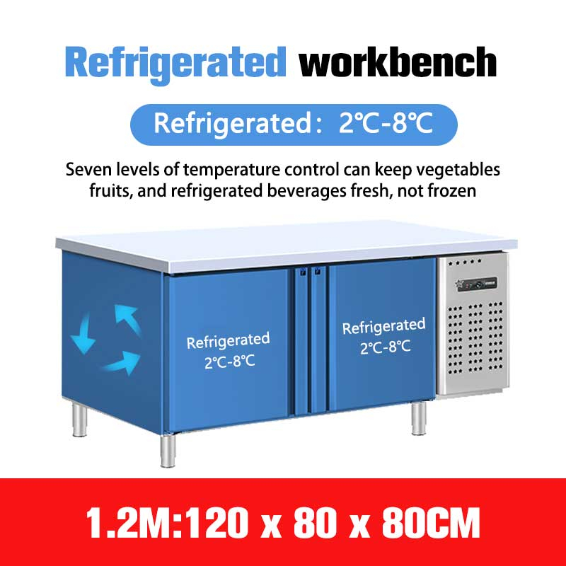 Kingkong Refrigerated worktable, freezer, commercial freezer, large ...