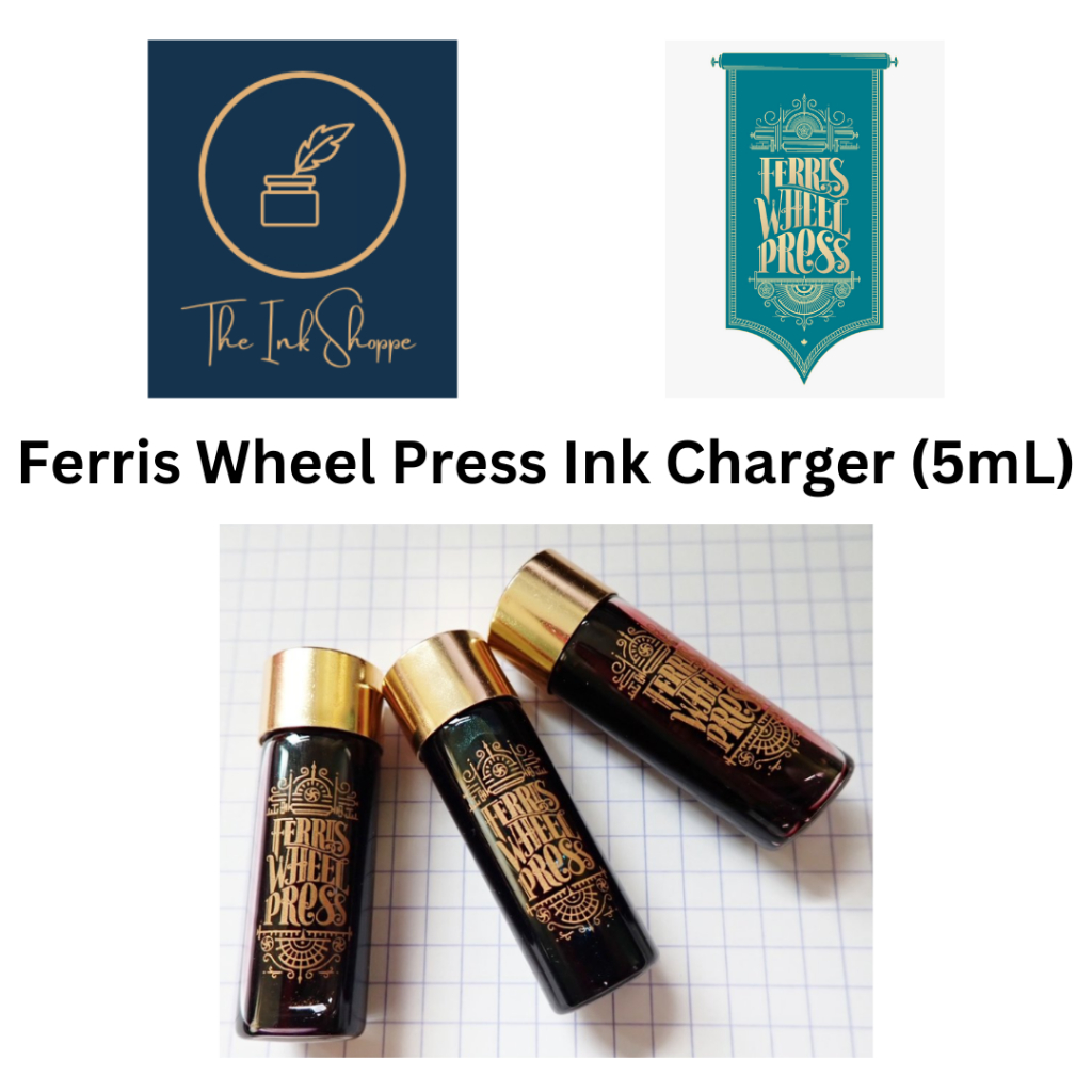 Ferris Wheel Press Fountain Pen Ink Charger Glass Vial (1 vial of 5mL
