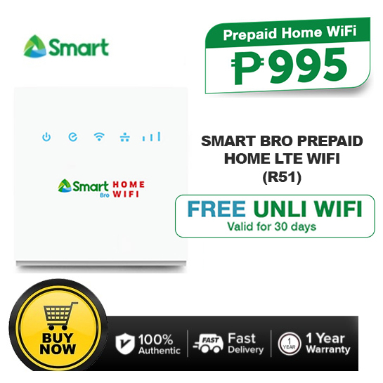 PLDT / SMART Bro Home Wifi (Prepaid) FREE UNLI DATA 30 DAYS | Shopee ...