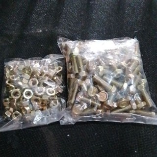 BH bolt 6MM 100 PCs with Nut ( #10 sa yabe) | Shopee Philippines