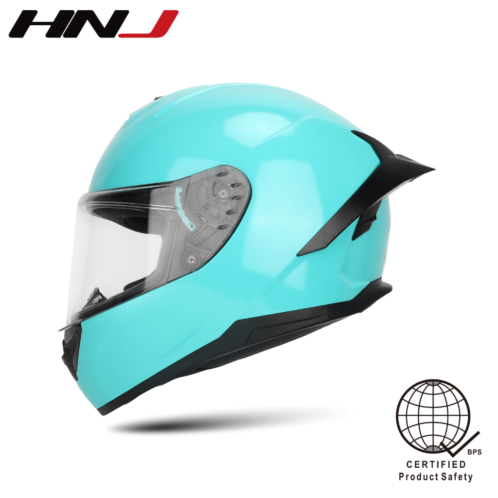 HNJ FF007 Pro Full face helmet for motorcycle (SINGLE VISOR) | Shopee ...