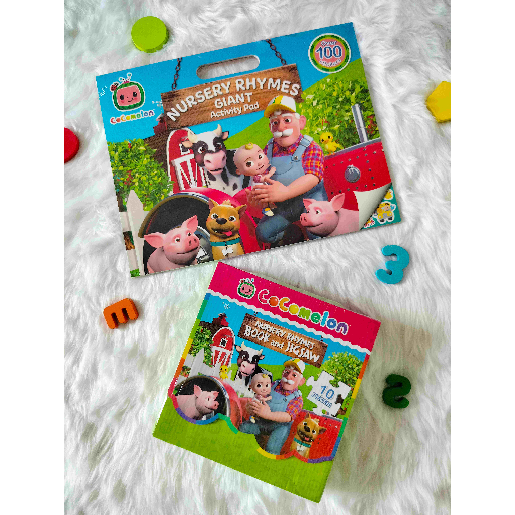 COCOMELON ACTIVITY BOOKS SET | Shopee Philippines