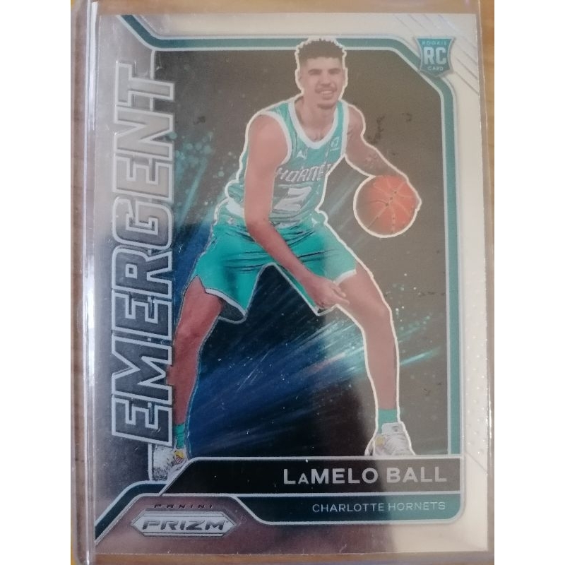 LaMelo Ball Emergent Prizm NBA Rookie Card | Shopee Philippines