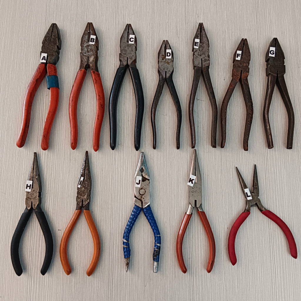 Assorted Japan Plier Pre love Used | Shopee Philippines