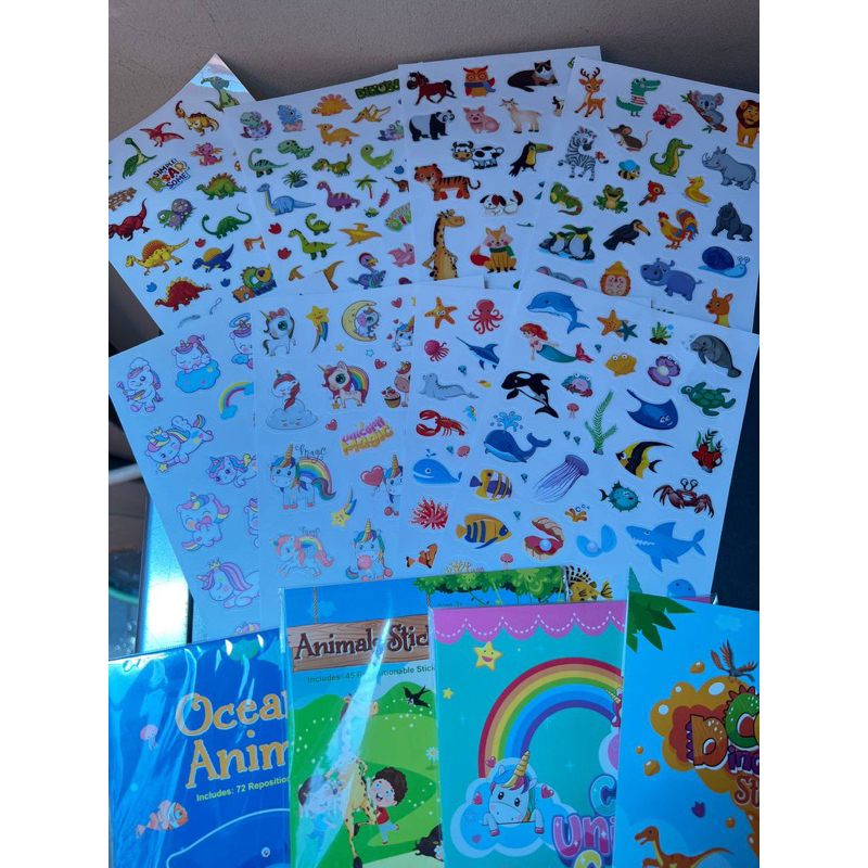 Reusable Sticker Sheets | Shopee Philippines