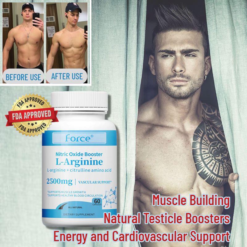 LArginine LCitrulline Nitric Oxide Supplement Pills For Men