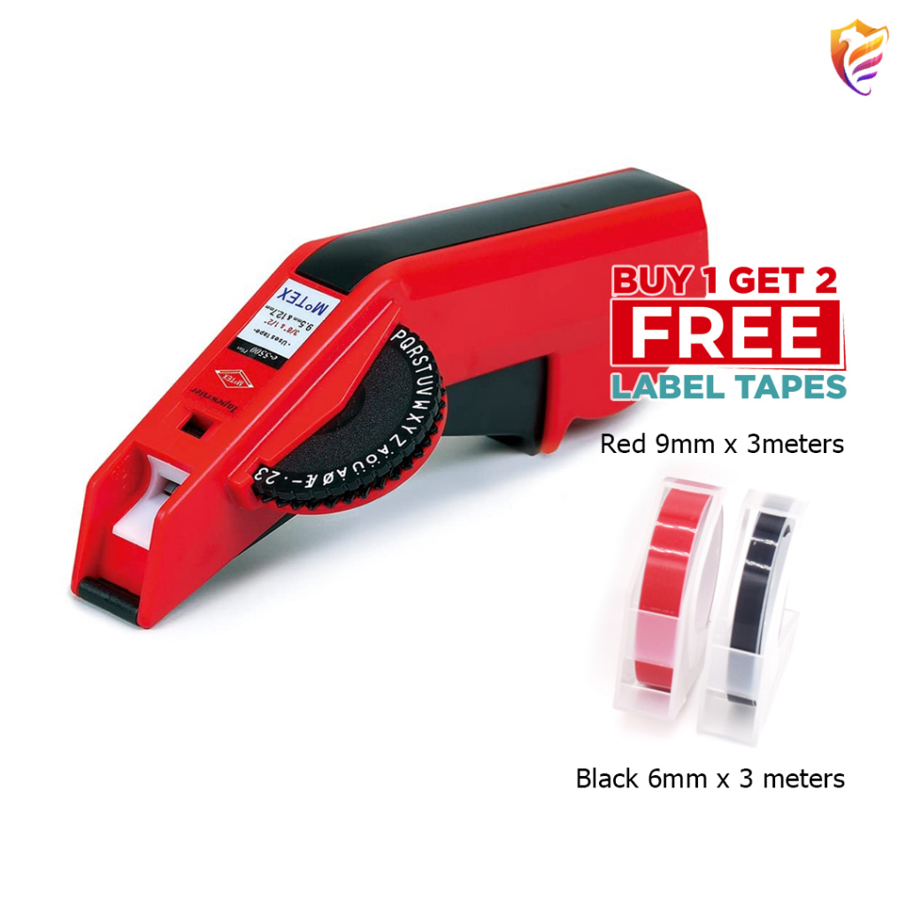 CIDY 3D Handheld Embossing Manual Label Maker Typewriter Portable ...