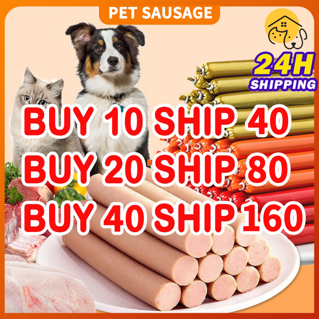 【Buy 10 Ship 40】Dog Treats Dog Food Cat Food Cat Treats Dog Sausage Dog