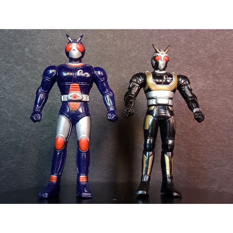 vintage 1988 kamen rider set rider rx shadowmoon biorider roborider 4.5 ...