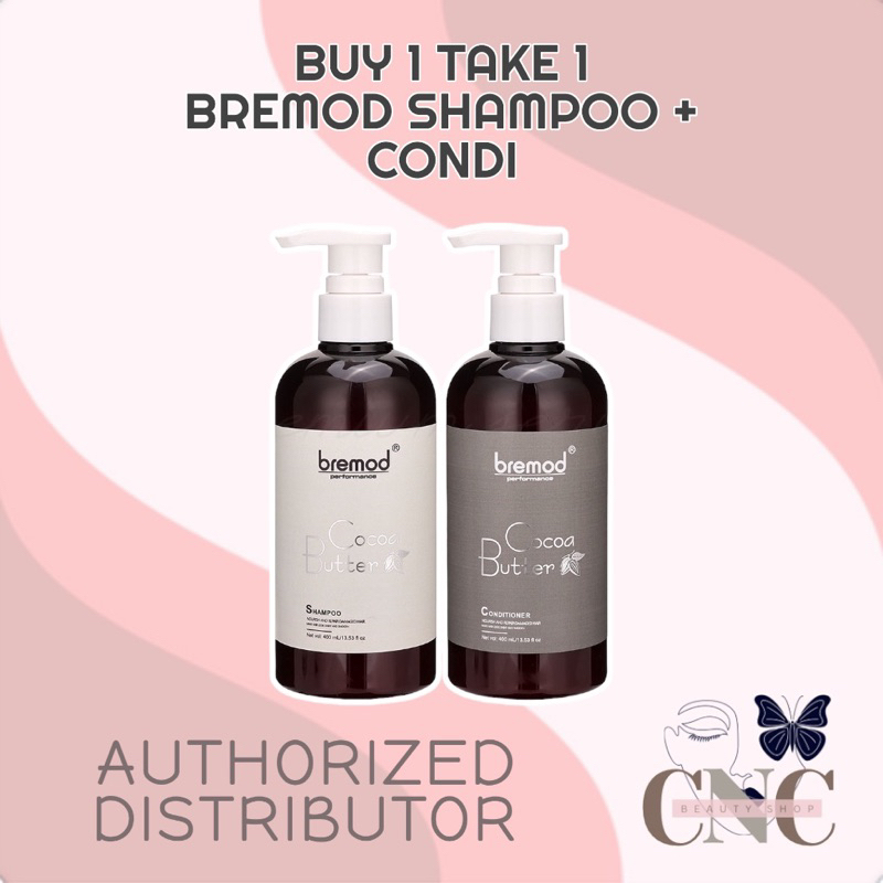 Bremod Premium Cocoa Butter Hair Shampoo Conditioner Hair Care