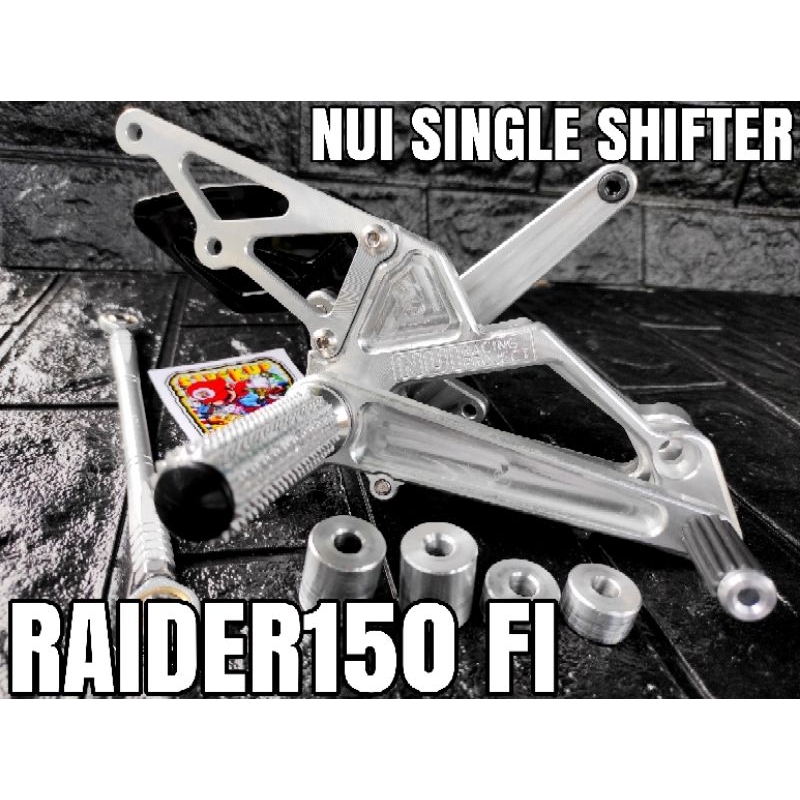 RAIDER150 FI NUI SINGLE SHIFTER (DISC BRAKE/DRUM BRAKE) WALANG BOLTS AT ...