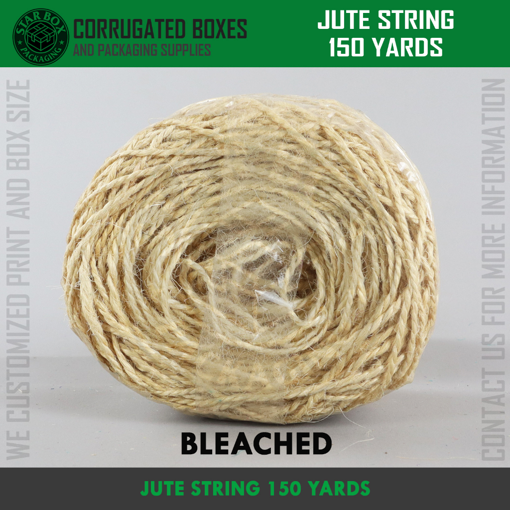 Starbox Arts and Craft "50150 yards" Jute String Jute Twine Jute Rope